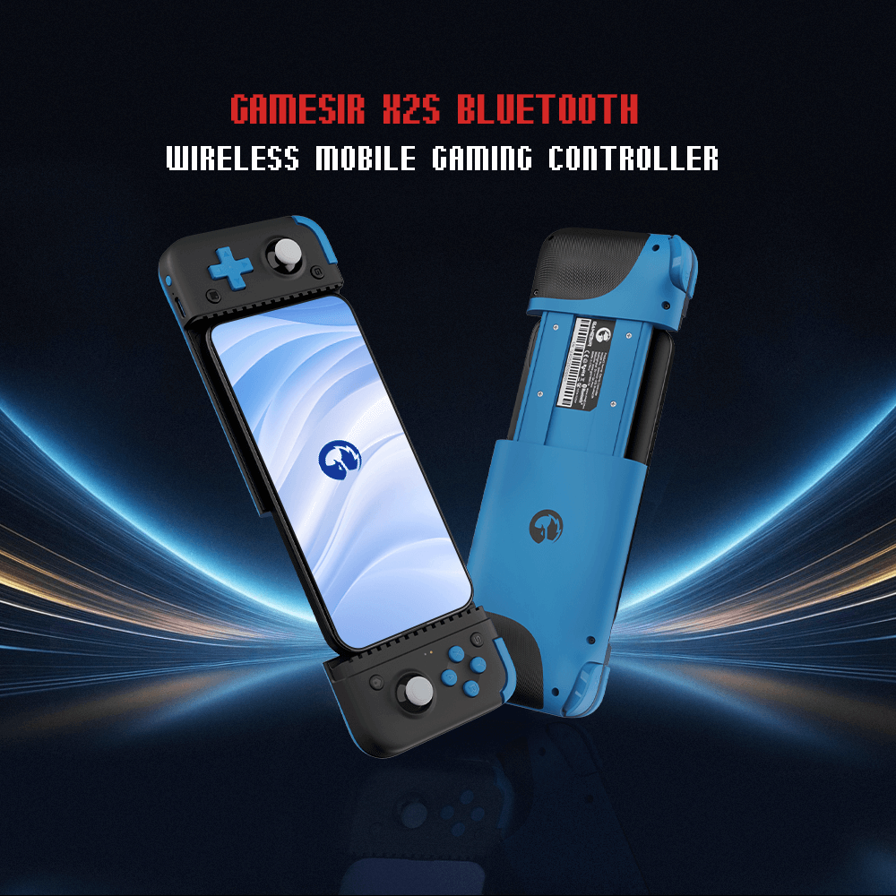จอยเกมไร้สาย GAMESIR X2S BLUETOOTH - สีดำ